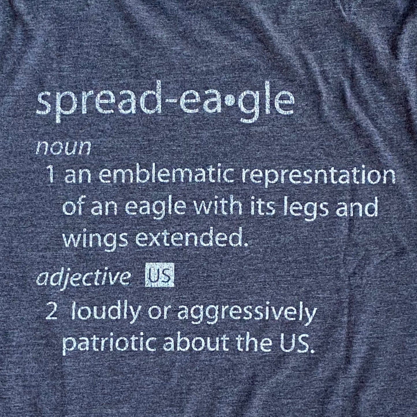 Patriotic Spread Eagle Adult Unisex Short Sleeve tee
